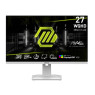 MSI MAG 274QRFW Gaming Monitor, 27" WQHD Rapid IPS, 180Hz Refresh Rate, 1ms (GtG) Response Time, AMD FreeSync Technology, 1.07b Display Colors, White | 9S6-3CC29H-250
